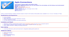 Desktop Screenshot of agileconnections.com
